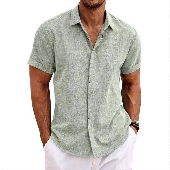 Miami | Camisa de lino de manga corta