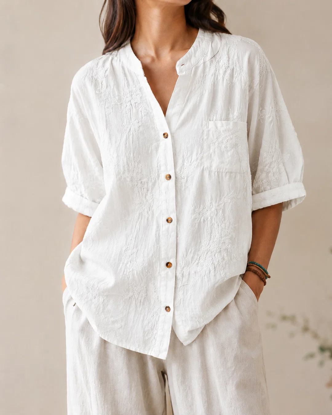 Blusa bordada