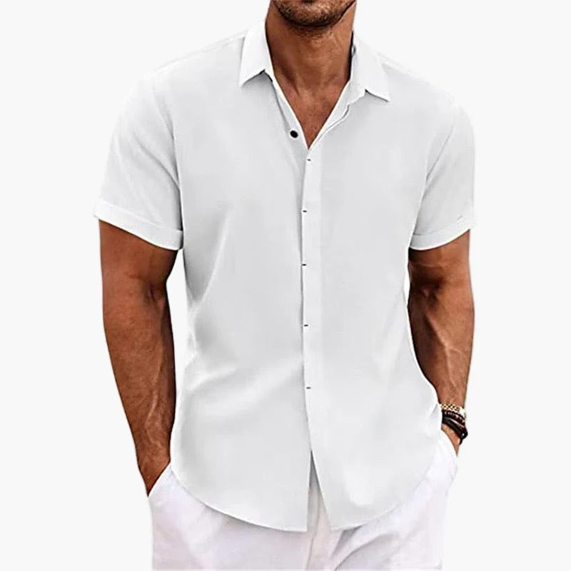 Miami | Camisa de lino de manga corta